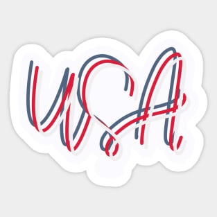 USA! Sticker